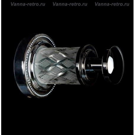 Крючок Boheme Murano Crystal 10906-CRST-CH хром ➦ Vanna-retro.ru