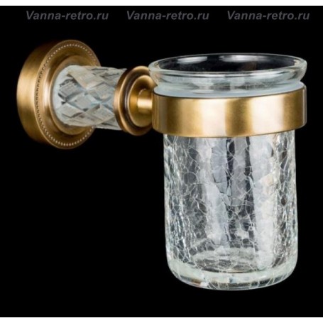 Стакан Boheme Murano Crystal 10904-CRST-BR бронза ➦ Vanna-retro.ru