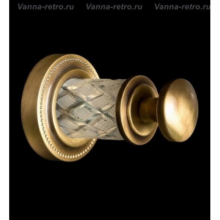 Крючок Boheme Murano Crystal 10906-CRST-BR бронза ➦ Vanna-retro.ru