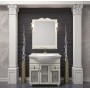 Мебель для ванной Опадирис Тибет 70 фасады стекло, цвет белый - Vanna-retro.ru