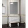 Мебель для ванной Смайл Порто 80 белый / золото - Vanna-retro.ru