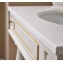 Мебель для ванной Атолл Джулия 95х60 см цвет dorato (слоновая кость/золото) ➦