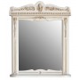 Зеркало Атолл Бисмарк 82х103 слоновая кость / патина золото ➦ Vanna-retro.ru