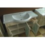 Мебель для ванной Белюкс Рояль 120 бежевый глянец -