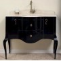 Мебель для ванной Timo Elsa M-VR 110х57 цвет черный ➦ Vanna-retro.ru