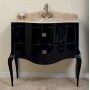 Мебель для ванной Timo Ellen M-V 90х59 цвет черный ➦ Vanna-retro.ru