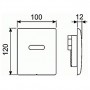 Кнопка смыва TECE Planus Urinal 6 V-Batterie 9242354 белая