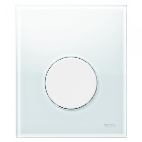 Кнопка смыва TECE Loop Urinal 9242650 белое стекло ➦