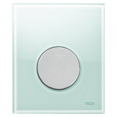 Кнопка смыва TECE Loop Urinal 9242652 зеленое стекло, кнопка