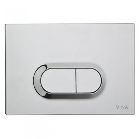 Кнопка смыва VitrA 740-0940 сталь ➦ Vanna-retro.ru