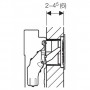 Кнопка смыва Geberit Sigma 40 115.600.SI.1 с системой удаления
