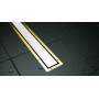 Душевой лоток Pestan Confluo Premium White Glass Gold Line 450