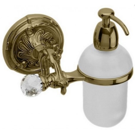Дозатор жидкого мыла Art Max Barocco Crystal AM-1788-Br-C цвет бронза ➦