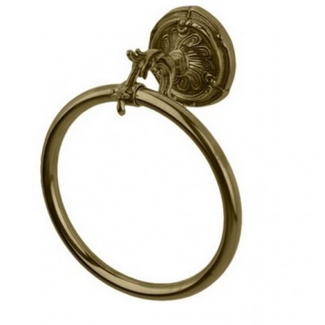Полотенцедержатель кольцо Art Max Barocco Crystal AM-1783-Br-C цвет бронза ➦