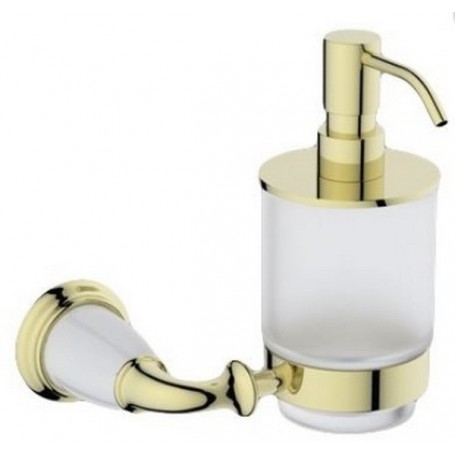 Дозатор жидкого мыла Art Max Bianchi AM-3698AW-Do цвет золото ➦ Vanna-retro.ru