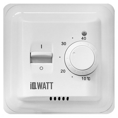 Терморегулятор IQ Watt Thermostat M белый ➦ Vanna-retro.ru