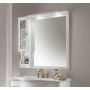 Зеркало со шкафчиком Eban Arianna / Eleonora / Federica, цвет белый, 102х104 ➦
