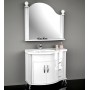 Мебель для ванной Белюкс Ария 110 в белом цвете - Vanna-retro.ru