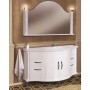 Мебель для ванной Белюкс Ария 140 в белом цвете - Vanna-retro.ru
