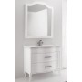 Мебель для ванной Eban Rachele 108 цвет bianco perlato FBSRC0105-BP ➦ Vanna-retro.ru