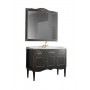 Мебель для ванной Белюкс Верди 105 в черном цвете с патиной -