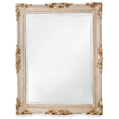 Зеркало Tiffany World, TW00262avorio/oro, цвет рамы слоновая