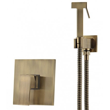 Гигиенический душ Ganzer 5202D со смесителем бронза