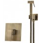 Гигиенический душ Ganzer 5202D со смесителем бронза