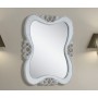 Зеркало Tessoro Joli белый с серебром