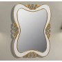 Зеркало Tessoro Joli белый с золотом - Vanna-retro.ru