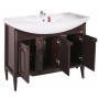 Мебель для ванной АСБ Модена 105 (орех - патина золото) -