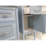 Мебель для ванной АСБ Модерн 85 цвет голубой - Vanna-retro.ru