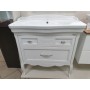 Мебель для ванной АСБ Модерн 85 цвет белый - Vanna-retro.ru