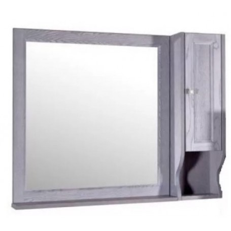 Зеркало со шкафом АСБ Гранда 85 (зеленый)