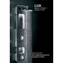Душевая панель с гидромассажем Valentin Lux 506300 цвет чёрный