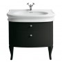 Мебель для ванной Simas Lante LAM90 (цвет черный глянец) -