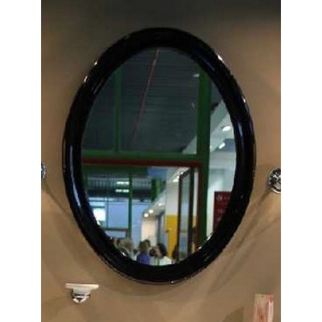 Овальное зеркало в деревянной раме Simas Lante LAS1 (цвет
